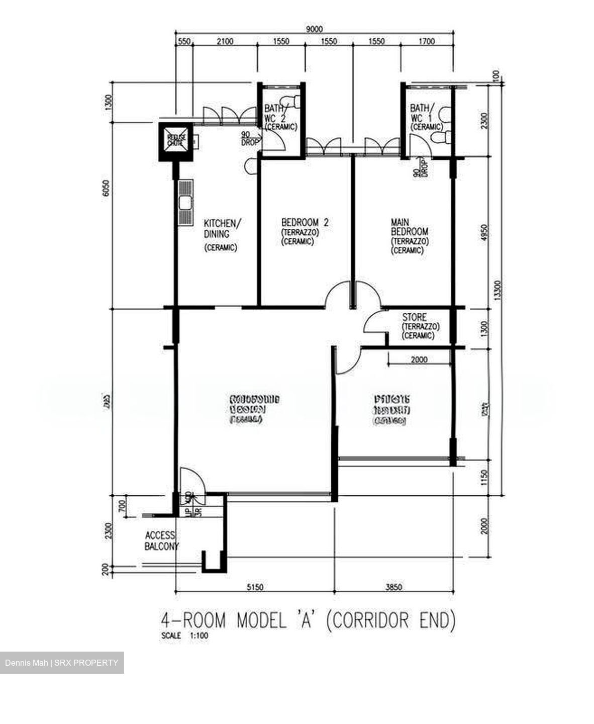 Blk 283 Ficus Vale (Yishun), HDB 4 Rooms #632476241